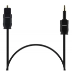 Оптичний кабель Toslink - Mini Toslink AirBase AX-F02M-1 1м Оптичний кабель Toslink - Mini Toslink AirBase AX-F02M-1 1м