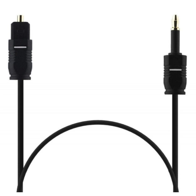 Оптичний кабель Toslink - Mini Toslink AirBase AX-F02M-1 1м Оптичний кабель Toslink - Mini Toslink AirBase AX-F02M-1 1м