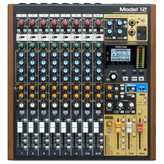Мікшерний пульт TascamMODEL 12 Мікшерний пульт TascamMODEL 12