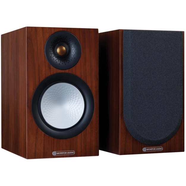 Полочная акустика Monitor Audio Silver 50 Natural Walnut (7G)
