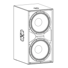 Сабвуфер активний DAS Audio ACTION-S218A Сабвуфер активний DAS Audio ACTION-S218A