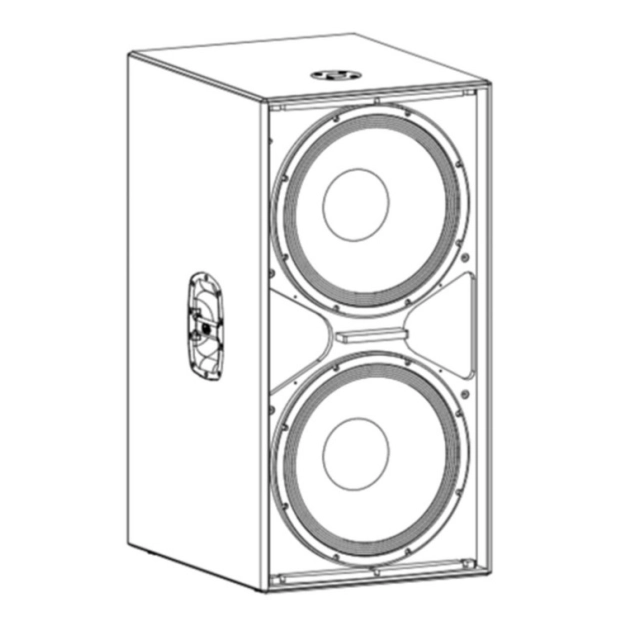 Сабвуфер активний DAS Audio ACTION-S218A Сабвуфер активний DAS Audio ACTION-S218A