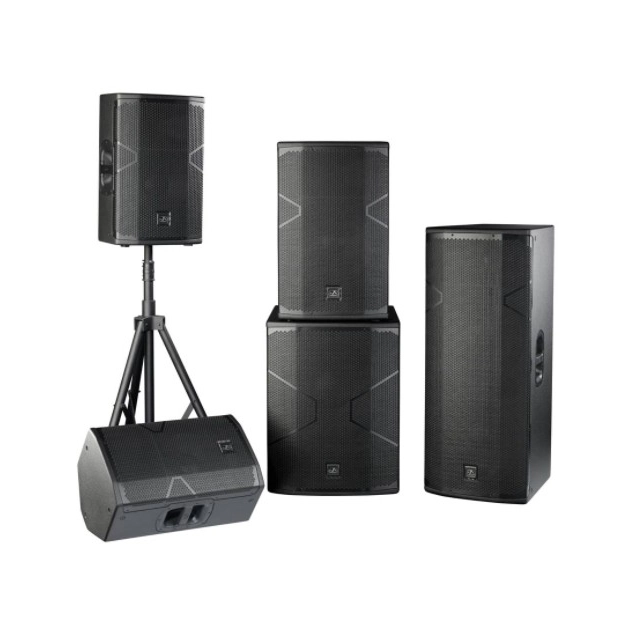 Активний сабвуфер із фазоінвертором DAS Audio VANTEC-218A