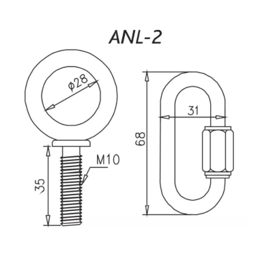 Підвіси акустичних систем DAS Audio ANL-2