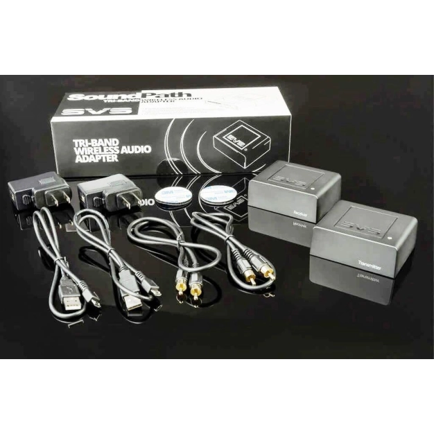 Бездротовий аудіо адаптер SVS SoundPath Tri-Band Wireless Audio Adapter Бездротовий аудіо адаптер SVS SoundPath Tri-Band Wireless Audio Adapter
