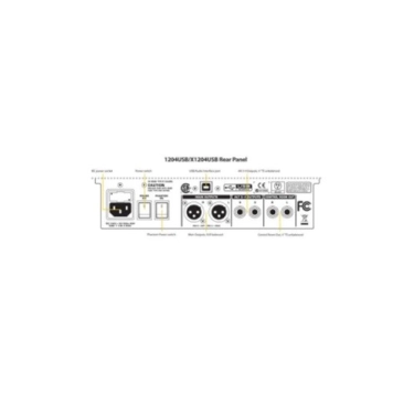 Мікшерний пульт Behringer XENYX1204USB