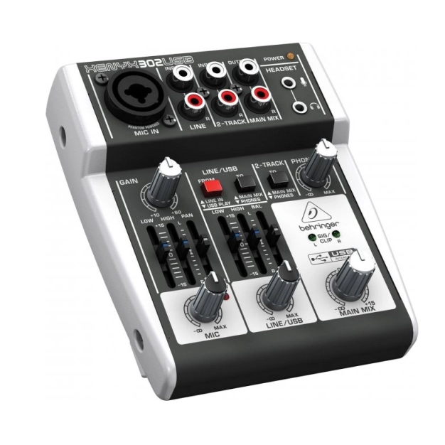 Мікшерний пульт Behringer XENYX302USB
