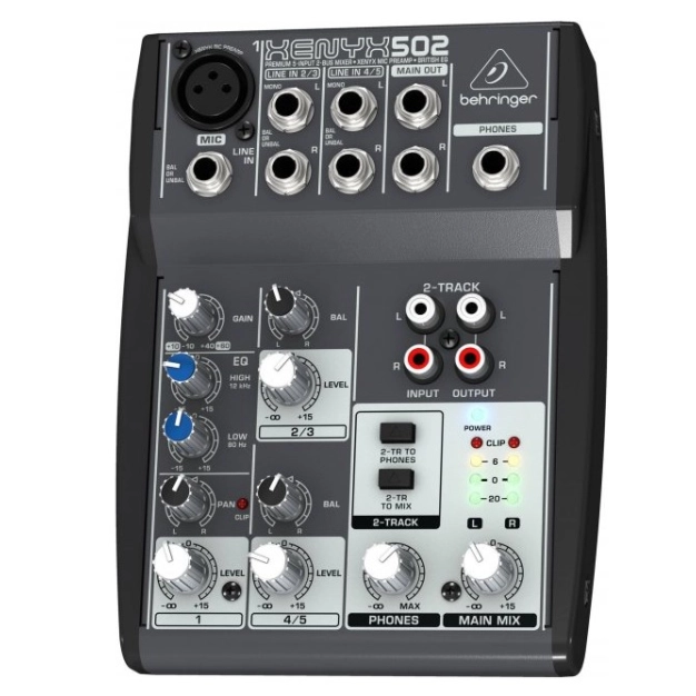 Мікшерний пульт Behringer XENYX502