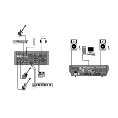Мікшерний пульт Behringer XENYXUFX1204