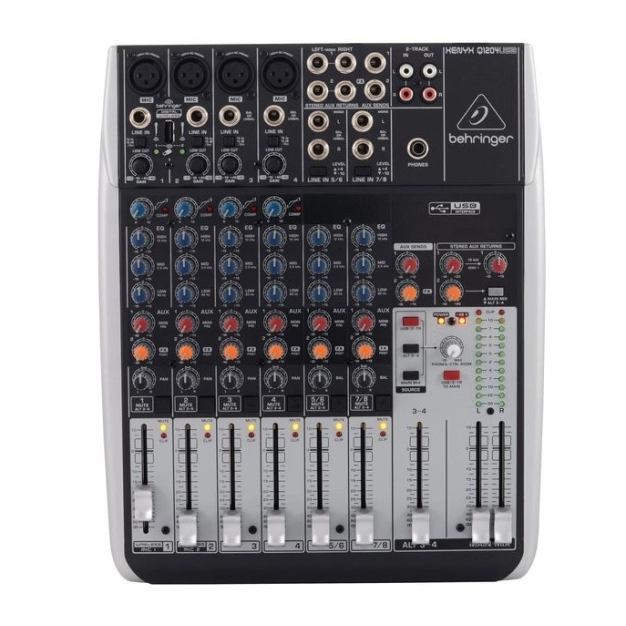 Мікшерний пульт Behringer XENYX Q1204USB