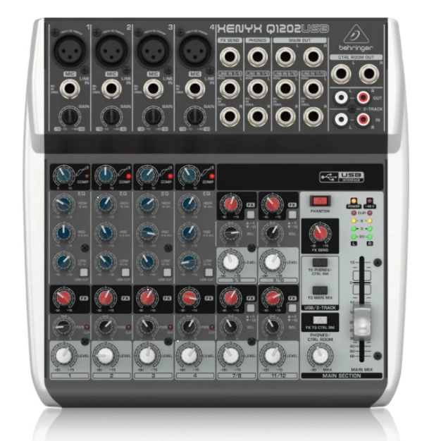 Mixing console Behringer XENYX QX1202USB