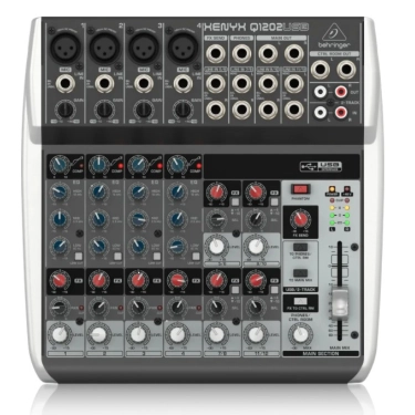 Мікшерний пульт Behringer XENYX QX1202USB