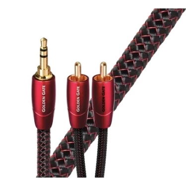 Аудіокабель міжблочний AUDIOQUEST 2.0m GOLDEN GATE 3.5mm RCA