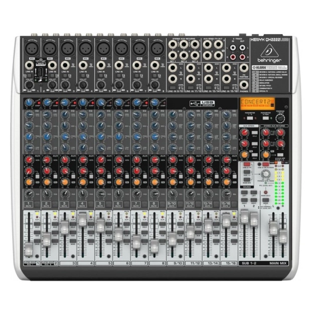 Мікшерний пульт Behringer XENYX QX2222USB