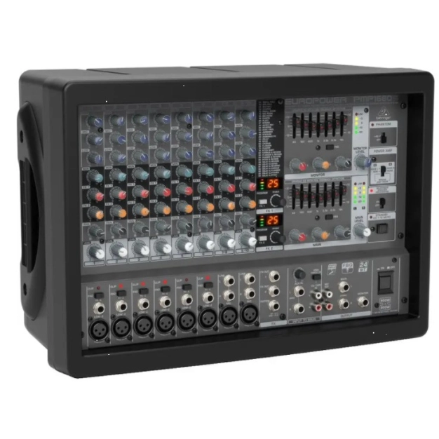 Активний пульт мікшера Behringer Europower PMP1680S Активний пульт мікшера Behringer Europower PMP1680S