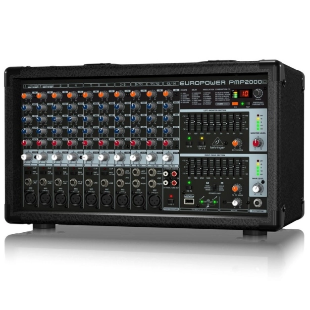 Активний пульт мікшерний Behringer PMP2000D Активний пульт мікшерний Behringer PMP2000D