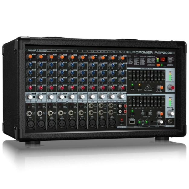 Активний пульт мікшерний Behringer PMP2000D Активний пульт мікшерний Behringer PMP2000D
