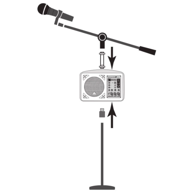 Активна акустична система Behringer B 207 MP3