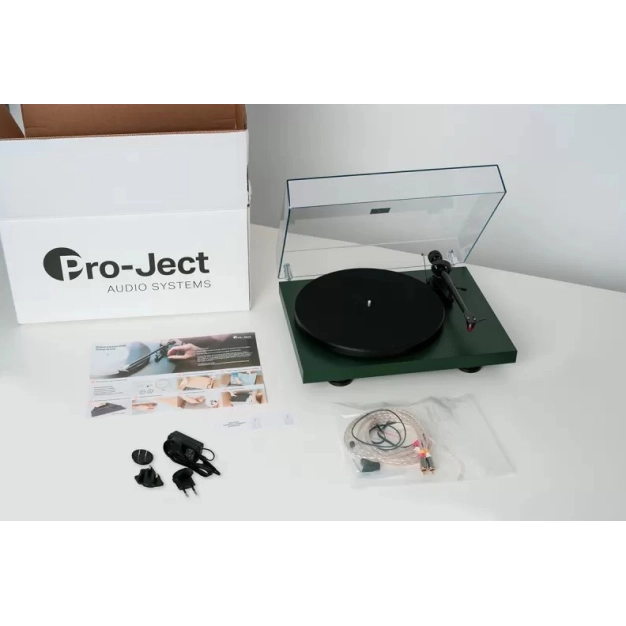 Програвач вінілових дисків Pro-Ject Carbon EVO 2M-Red Satin Green Програвач вінілових дисків Pro-Ject Carbon EVO 2M-Red Satin Green