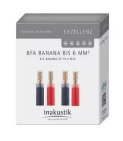 Конектори Inakustik Excellence BFA Banana Set 50