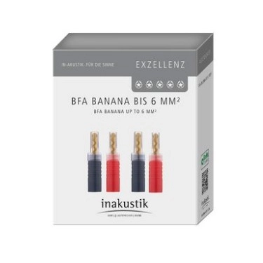 Конектори Inakustik Excellence BFA Banana Set 50