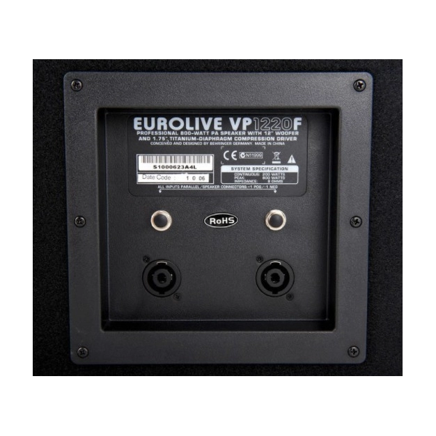 Пасивний монітор підлоговий Behringer VP1220F Пасивний монітор підлоговий Behringer VP1220F