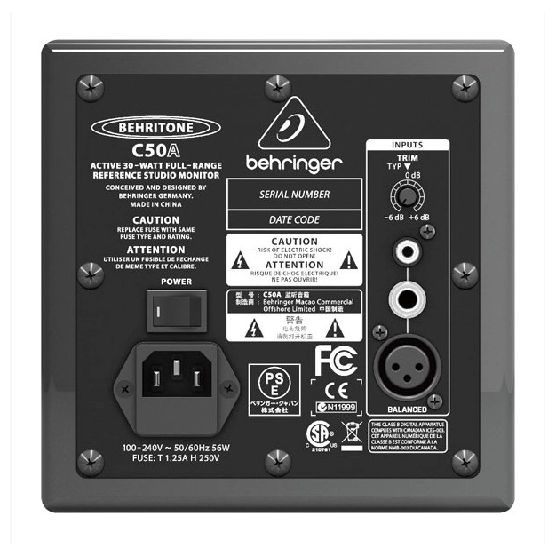 Активний студійний монітор Behringer C50A