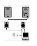 Studio digital monitors Behringer MEDIA 40USB