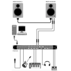 Студійні цифрові монітори Behringer MEDIA 40USB