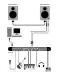 Studio digital monitors Behringer MEDIA 40USB