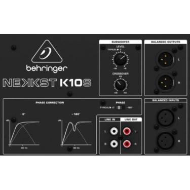 Активний студійний сабвуфер Behringer NEKKST K10S