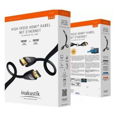 Кабель Inakustik Star Standard HDMI Cable with Ethernet 10 м