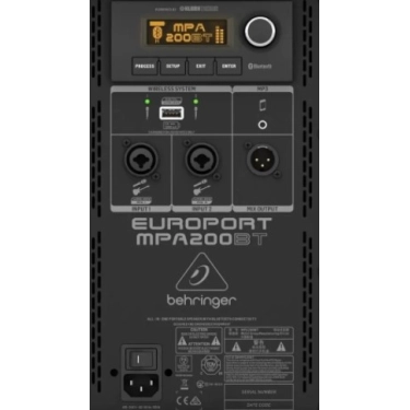 Акустична система Behringer MPA200BT