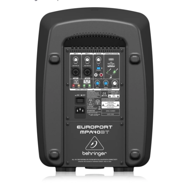 Акустична система Behringer MPA40BT Акустична система Behringer MPA40BT