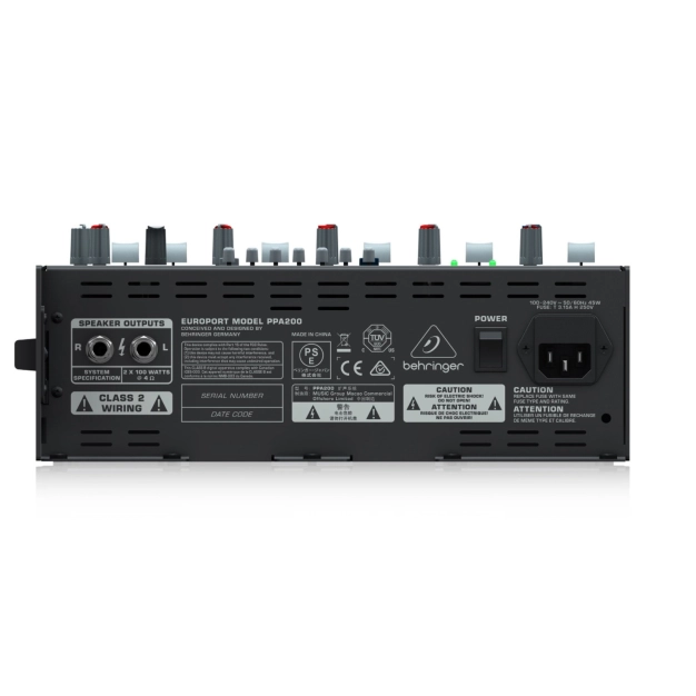 Портативна акустична система Behringer PPA200 Портативна акустична система Behringer PPA200