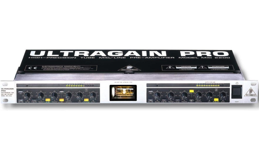 BEHRINGER☆MIC2200 | ULTRAGAIN PRO Behringer ULTRAGAIN PRO MIC2200V2 Vacuum Tube Preamplifier