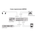 Підсилювач для навушників Behringer AMP800