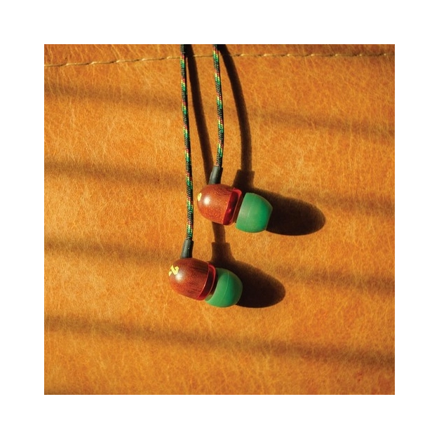 Навушники-вкладиші Marley EM-JE041-RAG Smile Jamaica Rasta