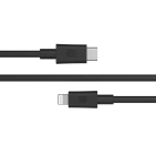 Кабель Griffin Extra Long USB-C to Lightning Cable Black 3m Кабель Griffin Extra Long USB-C to Lightning Cable Black 3m