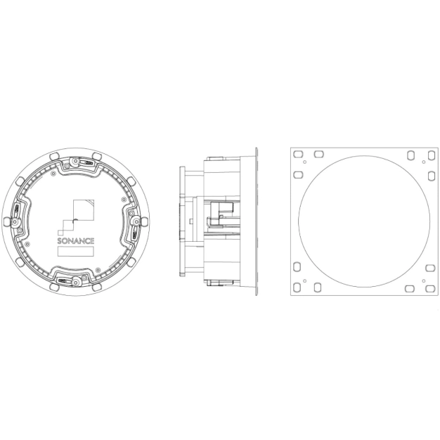 Вбудована акустика Sonance Visual Performance VP62R Вбудована акустика Sonance Visual Performance VP62R