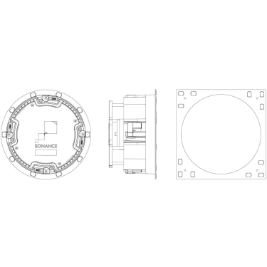 Вбудована акустика Sonance Visual Performance VP62R