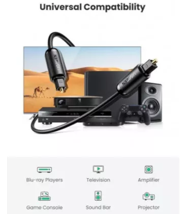 Міжкомпонентний кабель UGREEN AV122 Toslink-Toslink
