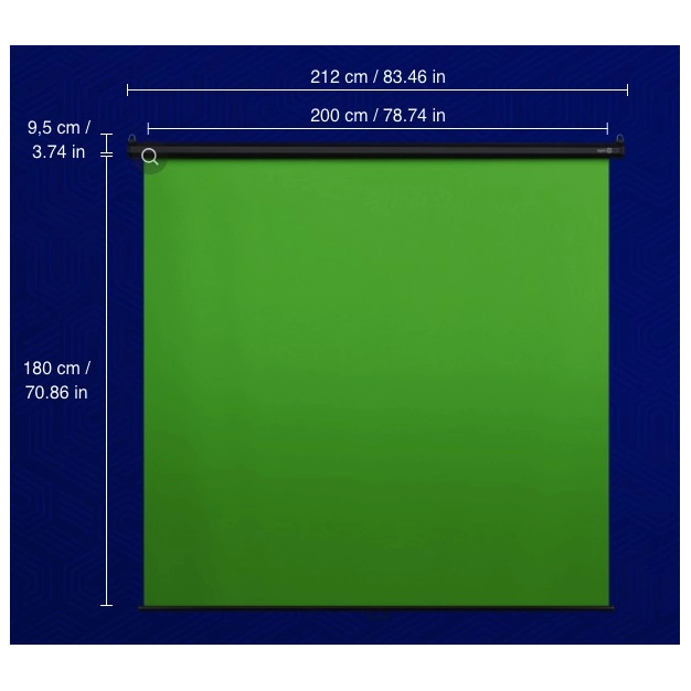 Зелений екран хромакей Elgato Green Screen MT Зелений екран хромакей Elgato Green Screen MT