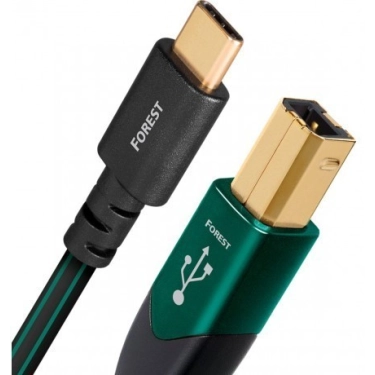 USB-кабель AudioQuest HD 1.5 м, USB Forest B-C