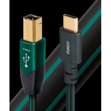 USB-кабель AudioQuest HD 1.5 м, USB Forest B-C