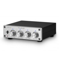 Дільник аудіосигналу 1 на 4 Douk Audio Tilear XZD-A1 Silver
