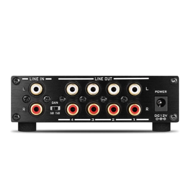 Дільник аудіосигналу 1 на 4 Douk Audio Tilear XZD-A1 Silver Дільник аудіосигналу 1 на 4 Douk Audio Tilear XZD-A1 Silver