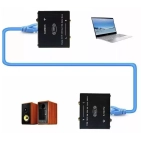 AirBase 2RCA-CAT Подовжувач стерео аудіо сигналу 2RCA по кручений парі через RJ45 AirBase 2RCA-CAT Подовжувач стерео аудіо сигналу 2RCA по кручений парі через RJ45