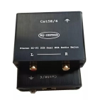 AirBase 2RCA-CAT Подовжувач стерео аудіо сигналу 2RCA по кручений парі через RJ45 AirBase 2RCA-CAT Подовжувач стерео аудіо сигналу 2RCA по кручений парі через RJ45
