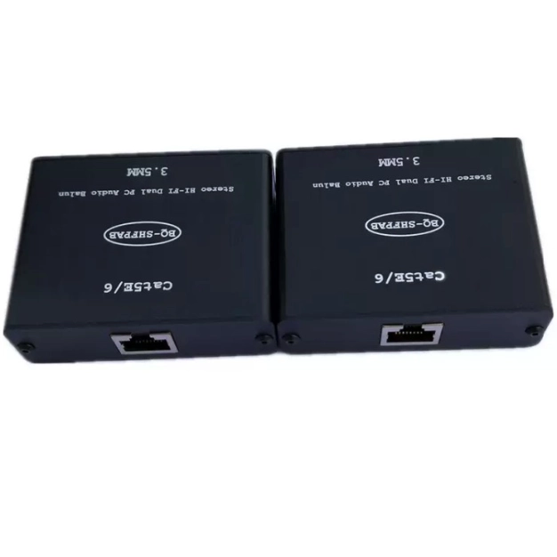 AirBase MJ-CAT Подовжувач стерео аудіо сигналу Mini Jack по кручений парі через RJ45